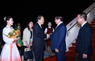 PM Pham Minh Chinh arrives in Tianjin, beginning working trip to attend SCO Summit